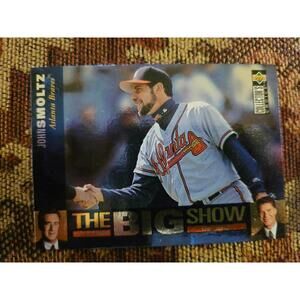 1997 Upper Deck Big Show #4/45 John Smoltz - HOF - Atlanta Braves - MLB